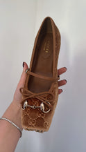 Load image into Gallery viewer, Camel Suede Flats
