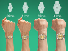 Load image into Gallery viewer, Two Tone Ice Watch
