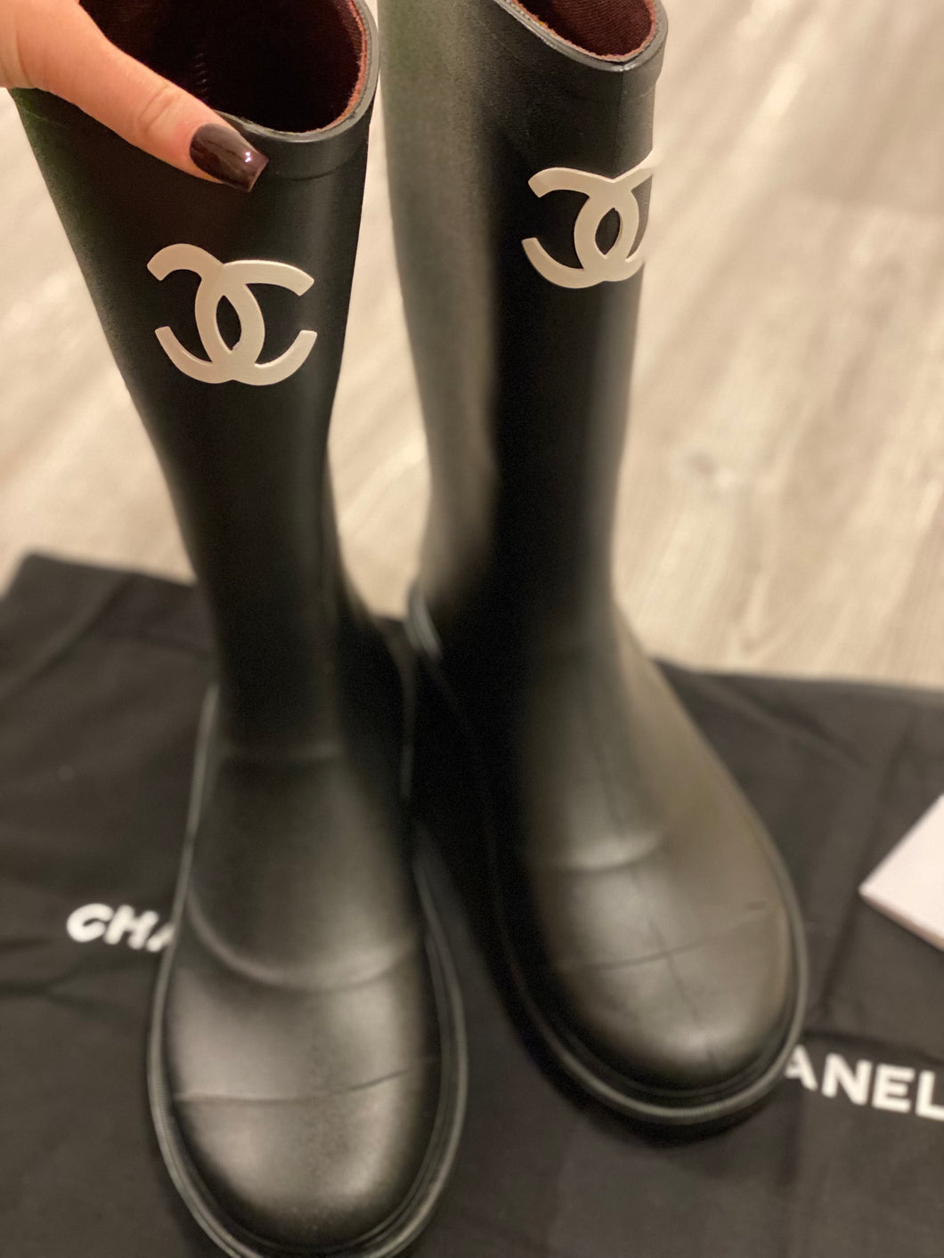 C Rain Boots Size 40