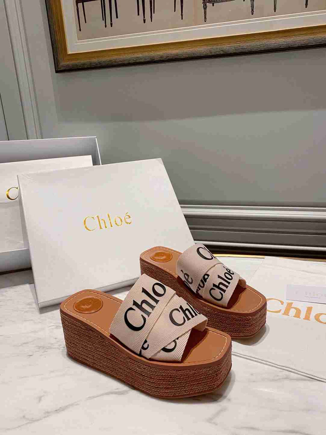 Chlo Platform Sandals