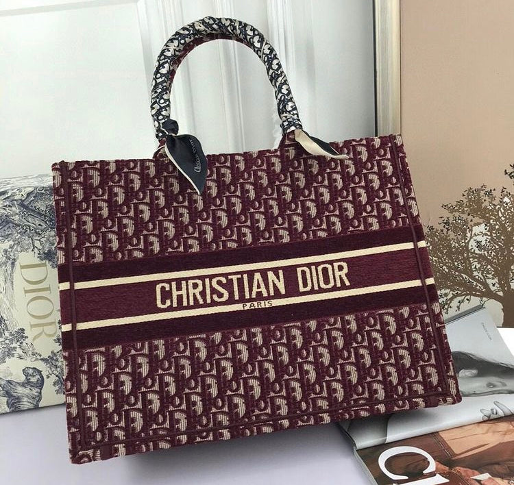 Burgundy Tote