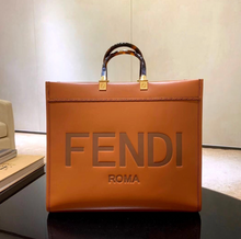 Load image into Gallery viewer, Brown Calfskin Tote
