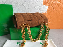 Load image into Gallery viewer, Quilted Suede Chain Bag (5)
