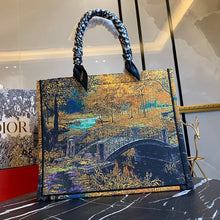 Load image into Gallery viewer, Van Gogh Book Tote
