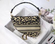 Load image into Gallery viewer, Cheetah Saddle Bag
